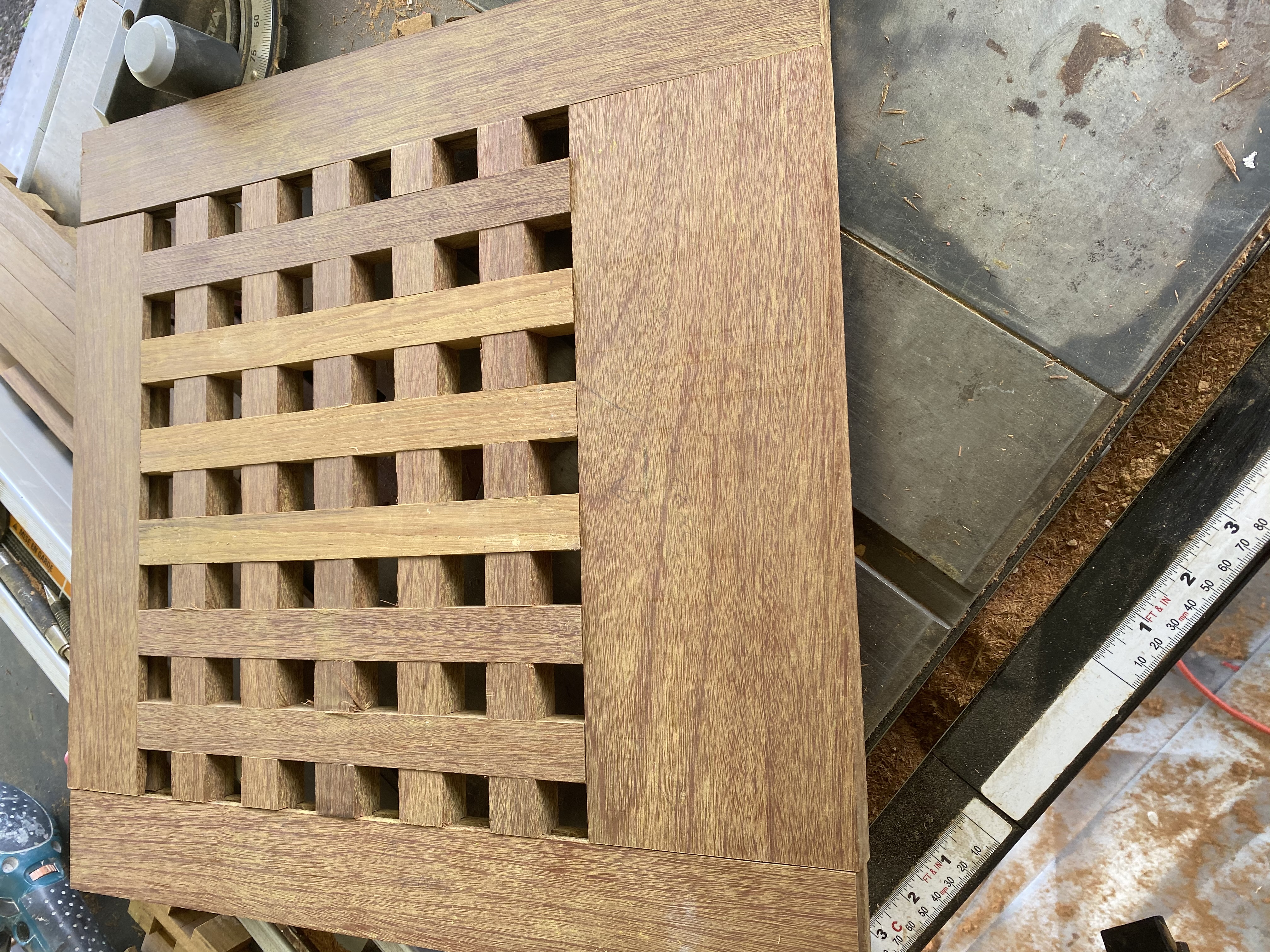 Teak grates for boat. 4
