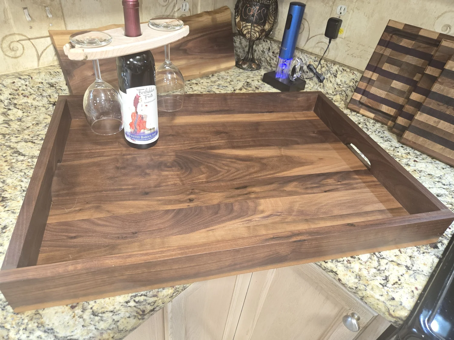 Walnut Stove Cover 10