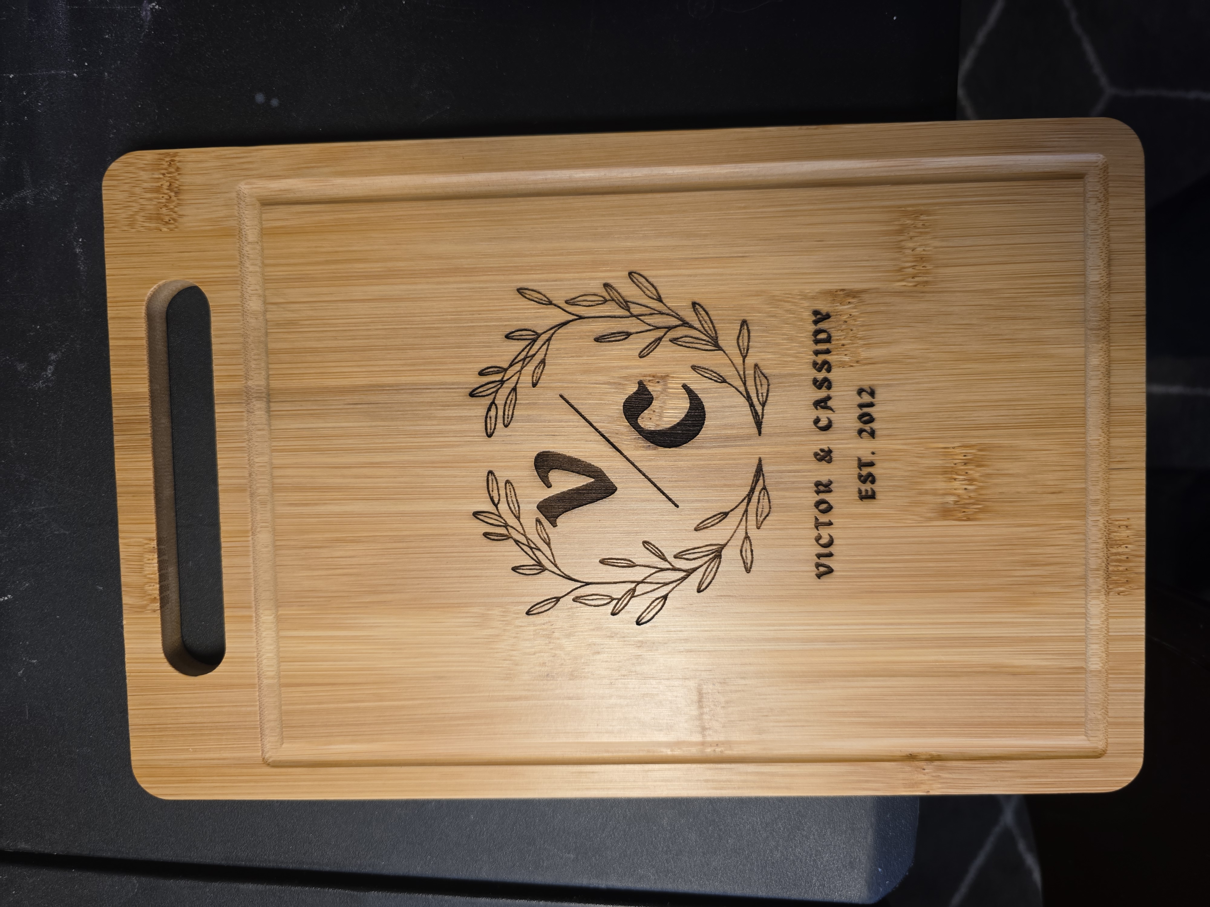 Engraved Bamboo Cuttings Boards