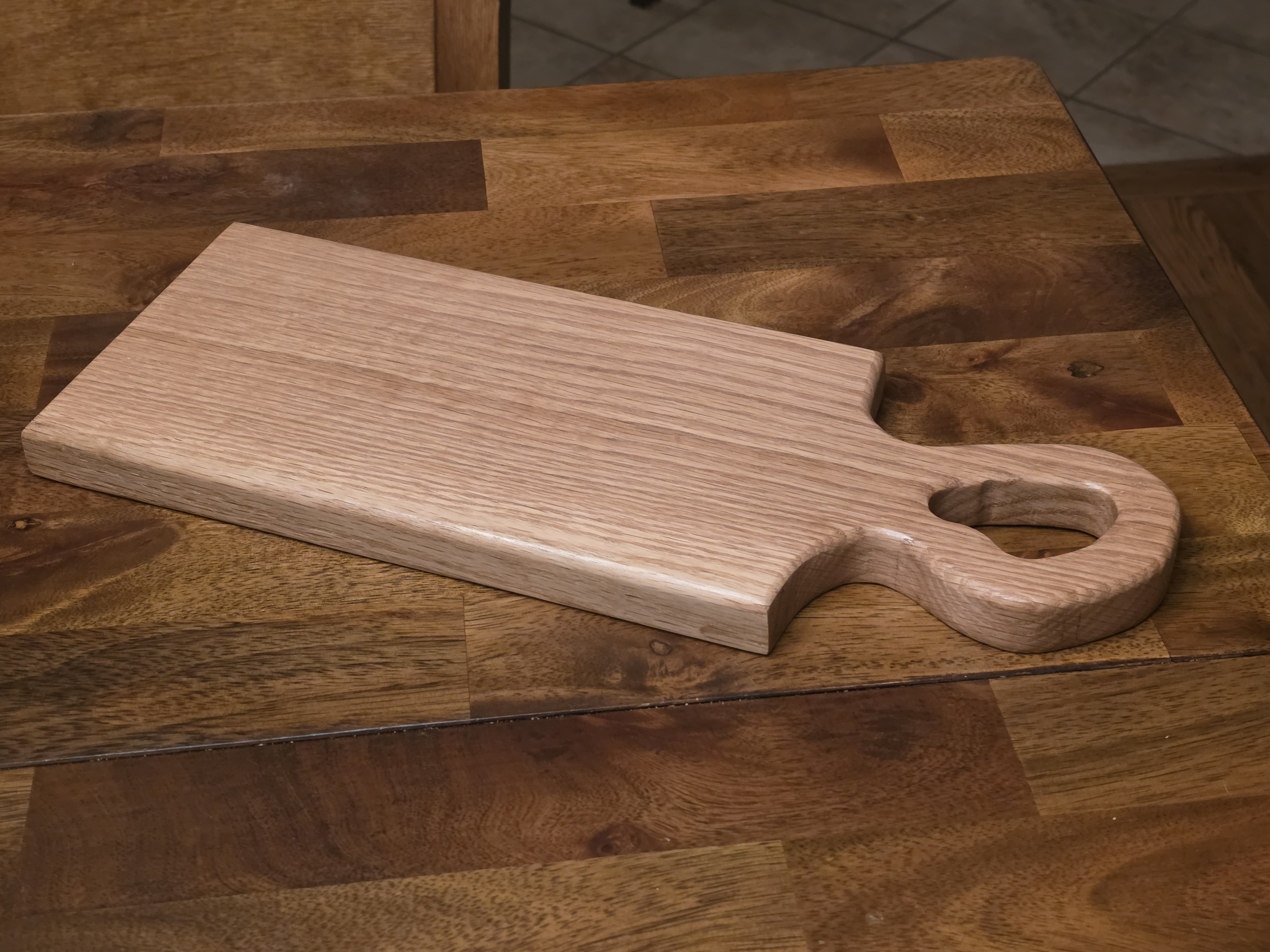 White Oak Charcuter/Cutting/Cheese Board 1