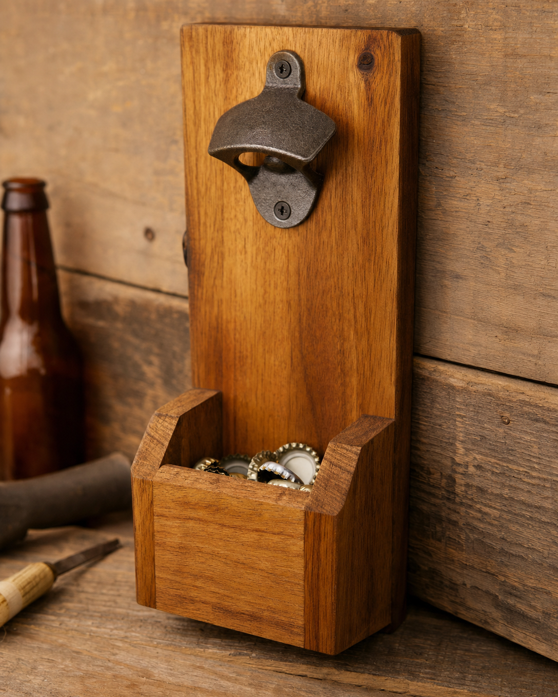 Bottle Opener Wall Mount