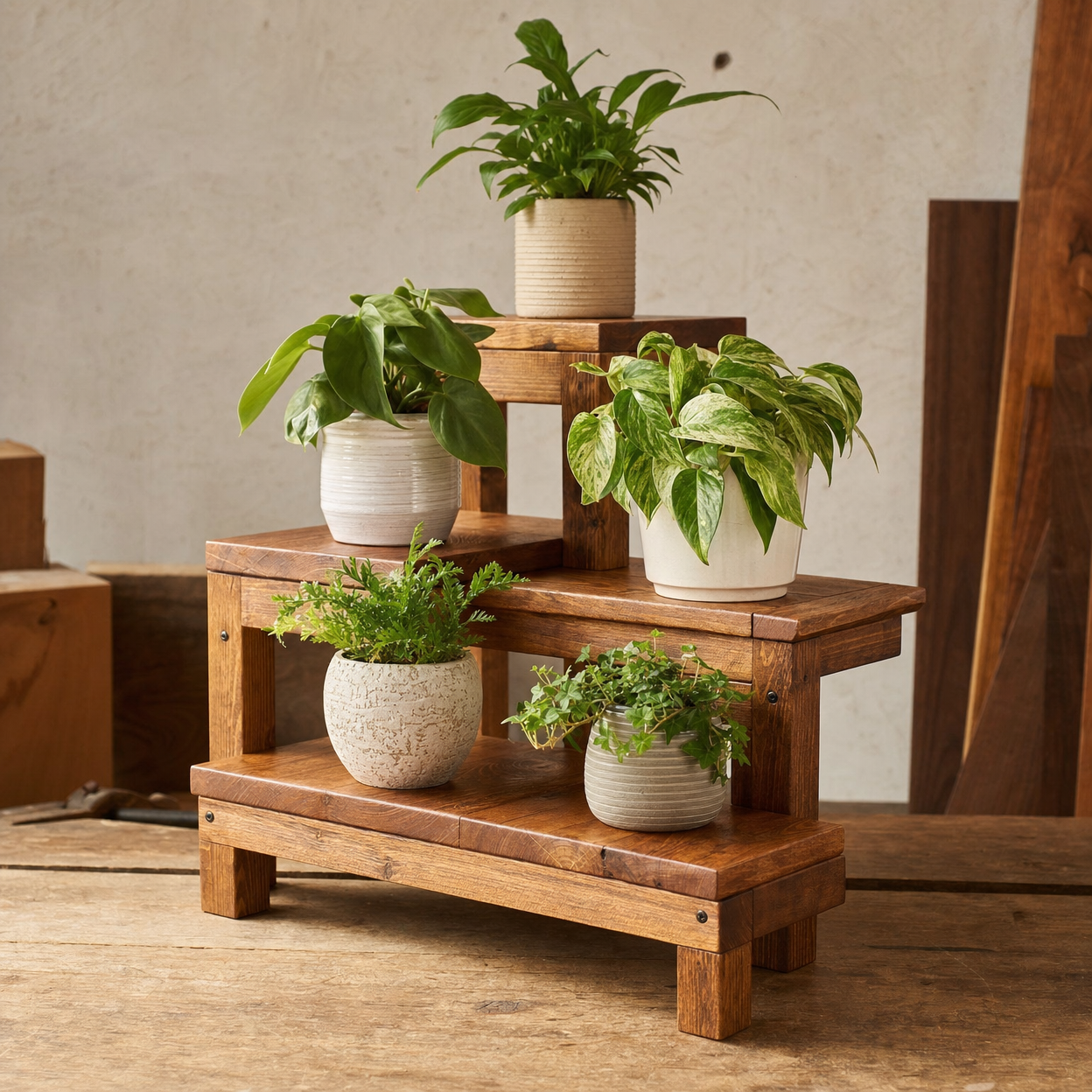 Tiered Plant Stand