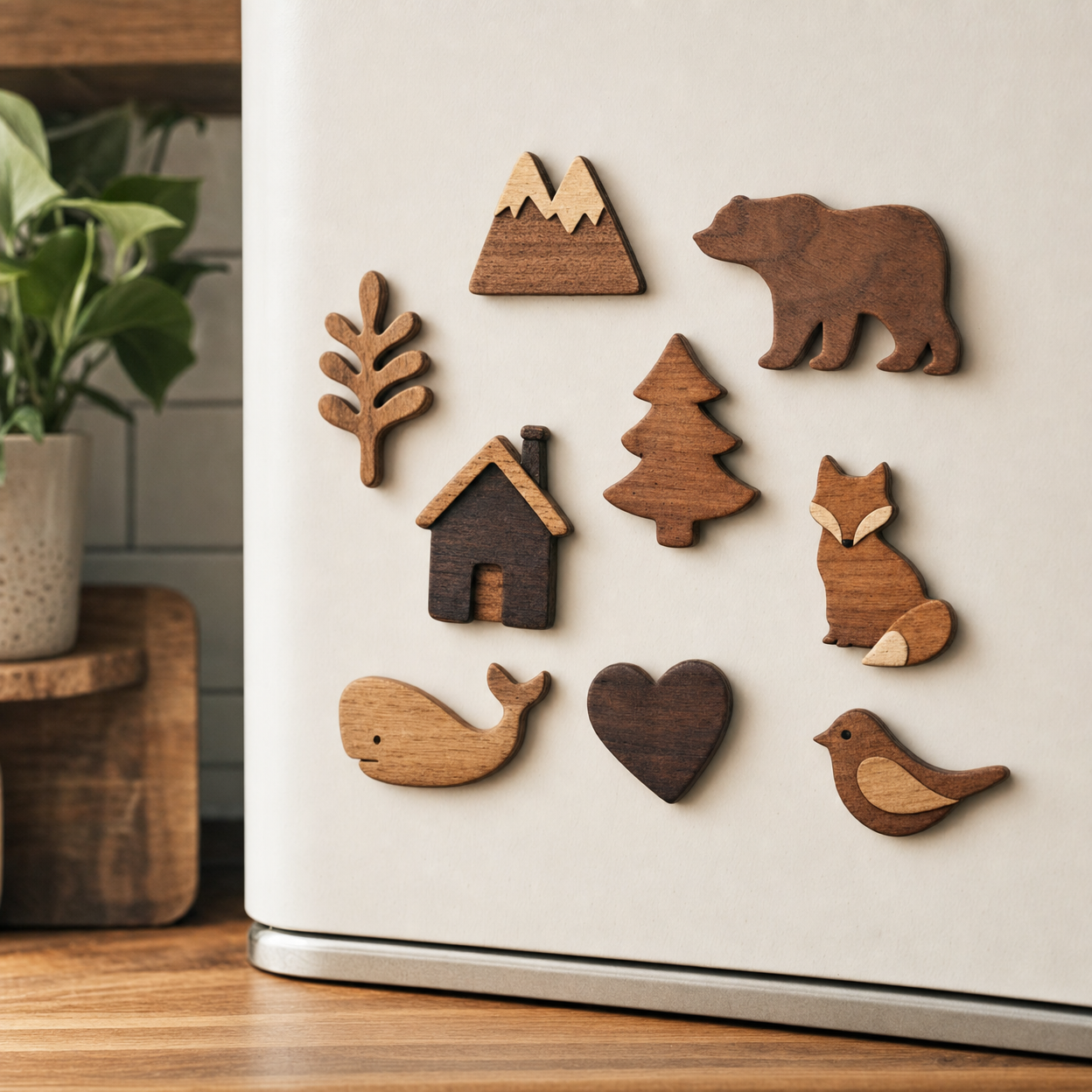 Wooden Magnets