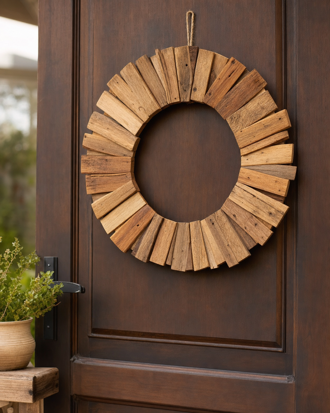 Wooden Wreath